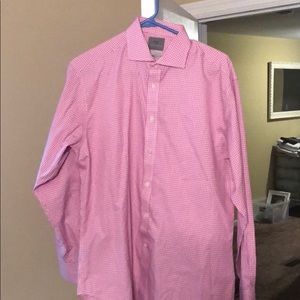 Thomas Dean Button Down Long Sleeve Shirt